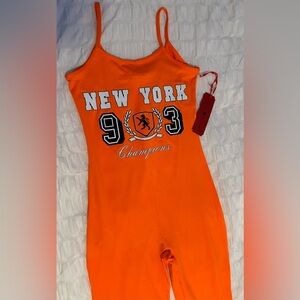 Orange pants jumper! Brand new!